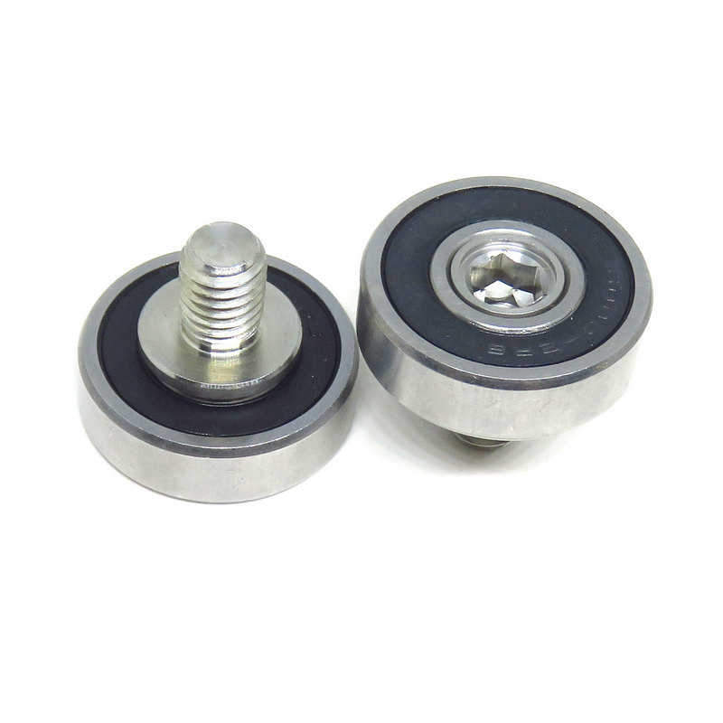 JS600026-8C2L10M8 Thread Metal Bearing Pulley for Window and Door NTBG26-8